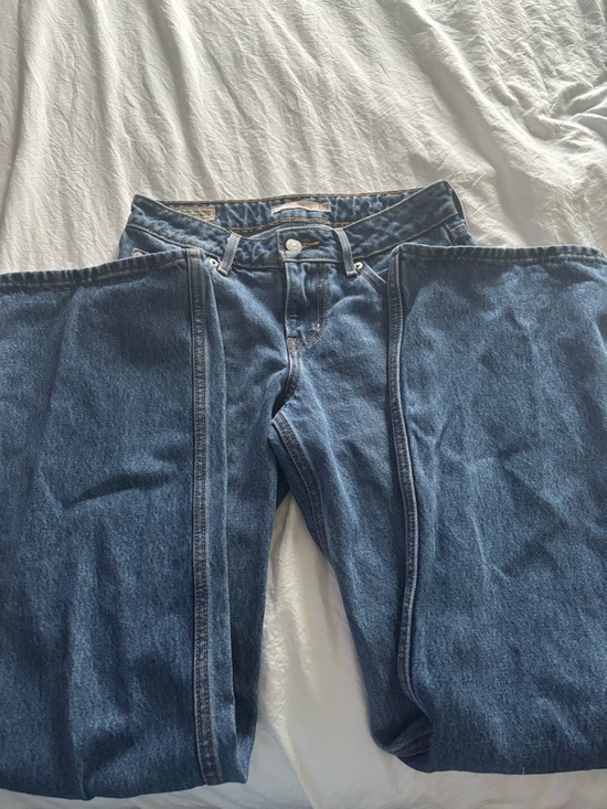 Levi's Denim - Levi's Wide-Leg Dark Blue Jeans